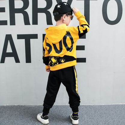 The Aero-Hood: Boys’ High-Performance Hooded Sports Suit