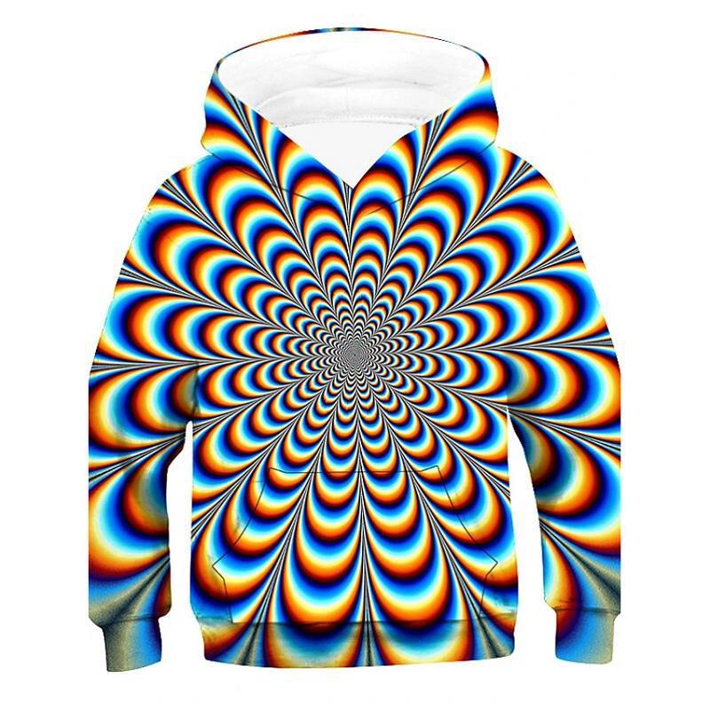 Visionary 3D Digital Print Concept Hoodie