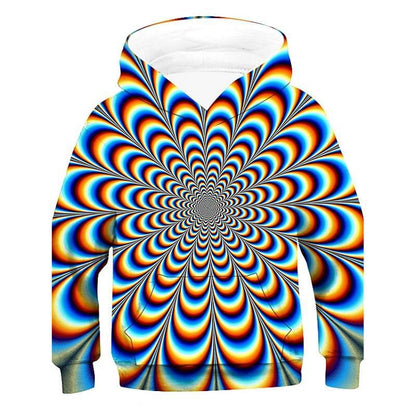 Visionary 3D Digital Print Concept Hoodie