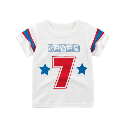 The New Season: Boys’ New Summer Short-Sleeve Performance T-Shirt