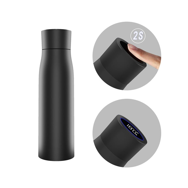 Smart Display: Temperature-Sensing Insulated Smart Tumbler