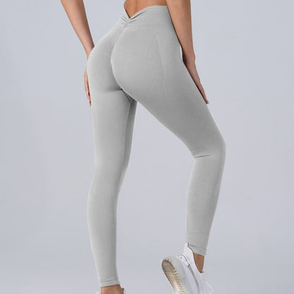 Peach Yoga Pants Hip-lift And Belly Shaping Skinny Slimming Sports Fitness