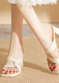 Beige White