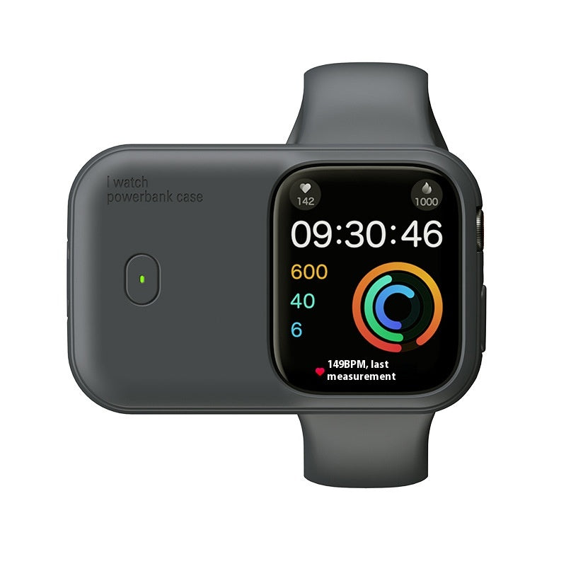 WristPower Watch: Portable Wireless Power Bank Compatible with Smartwatch