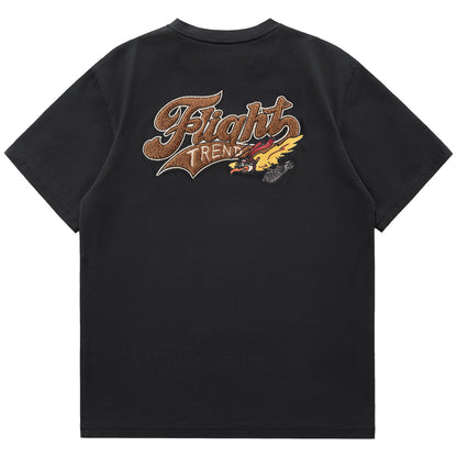 American Heavyweight Cotton Short Sleeve T-shirt For Men