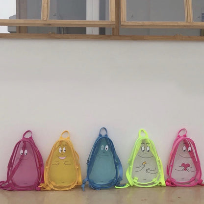 The Transparent Jelly: PVC Jelly Signature Children’s Backpack