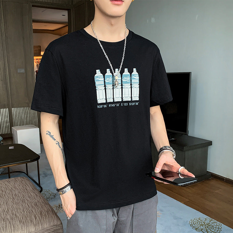 The Summer Loose: Trendy Loose-Fit Cotton Summer T-Shirt