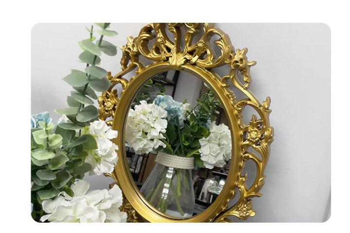 Classical Oval Decoration Retro Mirror