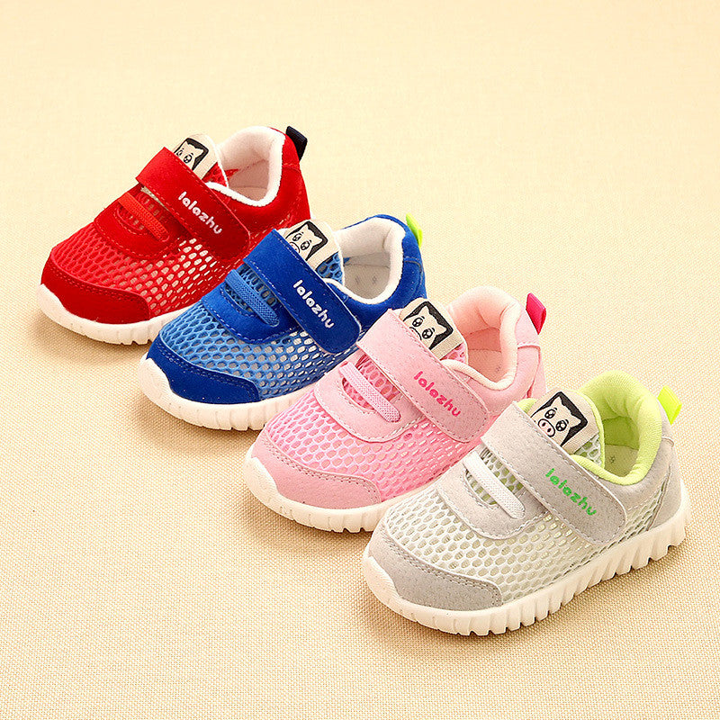 The First Step: Breathable Sports Mesh Toddler Shoes