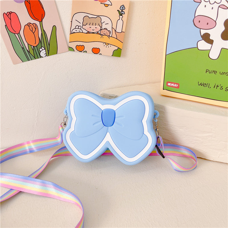 Butterfly Flutter: Children’s Silicone Cute Butterfly Bag