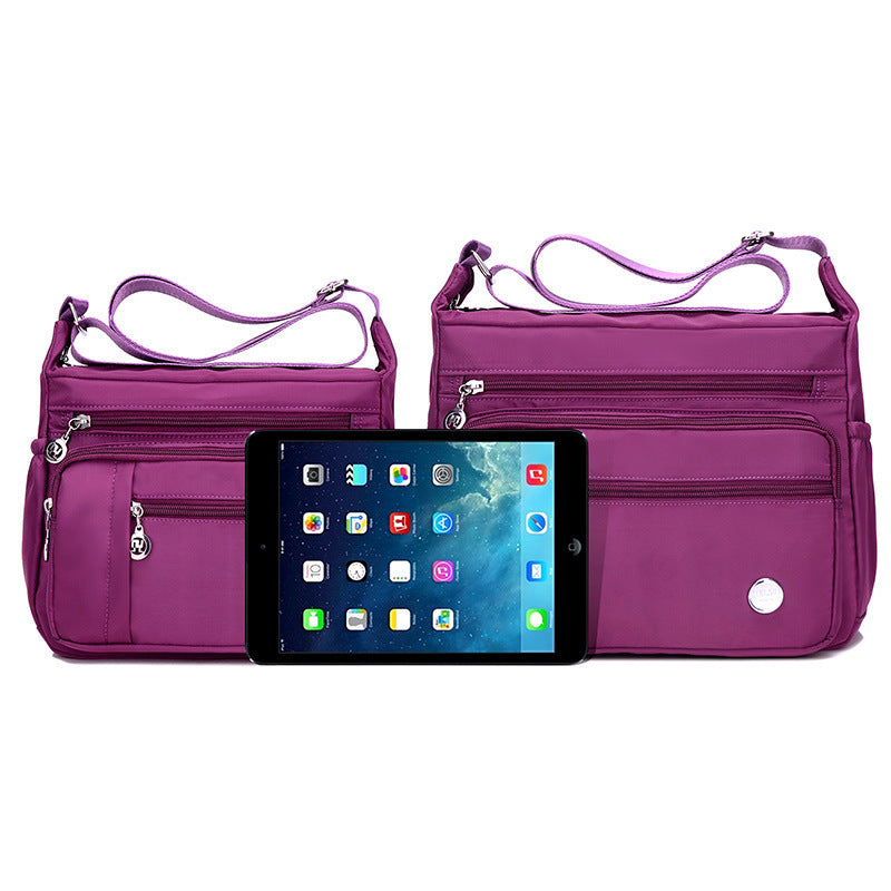 Lightweight Nylon Women's One Shoulder Crossbody Bag