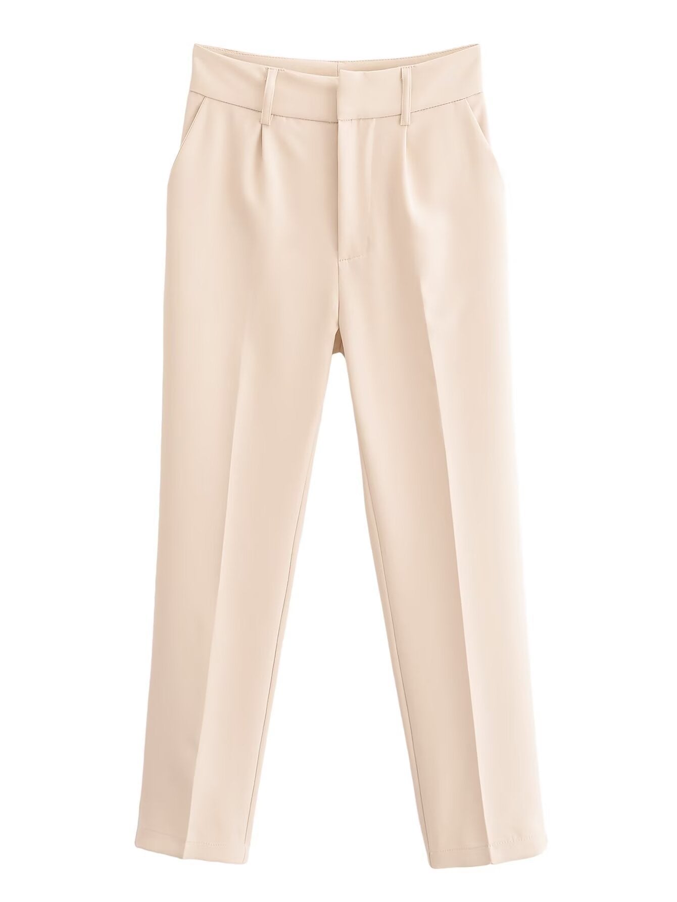 High Waist Slimming Skinny Pants Versatile Casual Suit Pants
