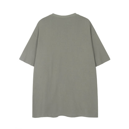 Cross Star Decorative Short-sleeved T-shirt Men