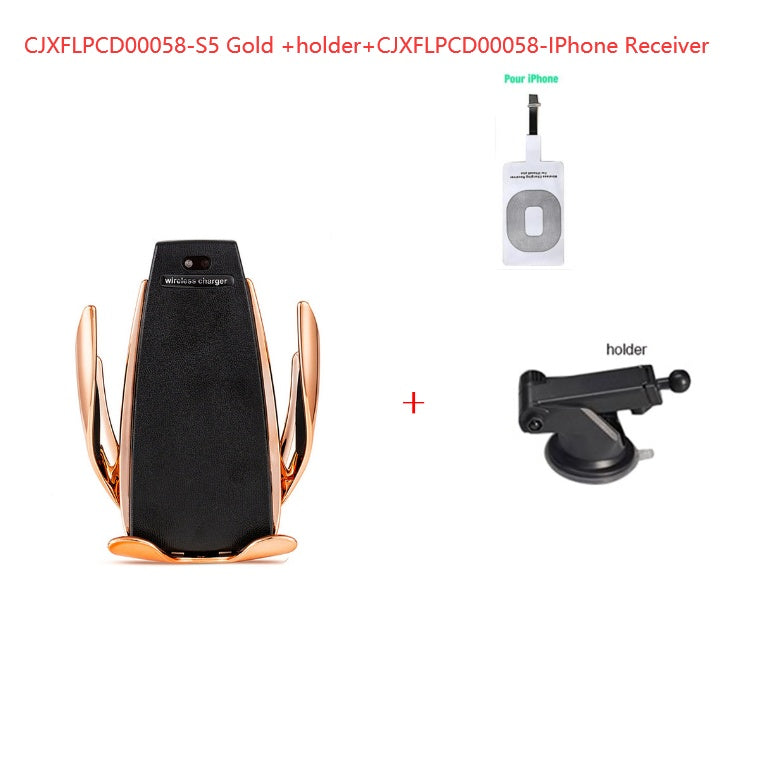 S5 CarMount: Intelligent Wireless Charging Automotive Phone Bracket