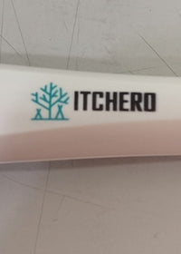 White blue with logo