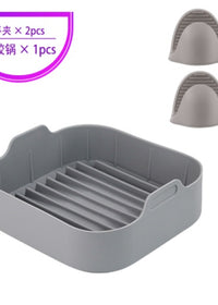 Squar gray with Hand Clip