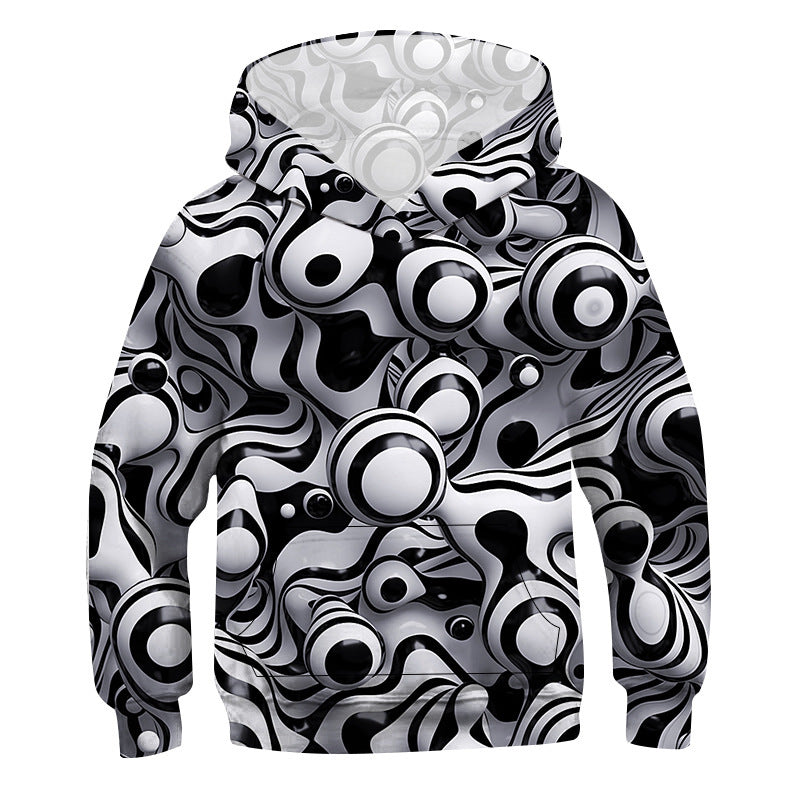 Visionary 3D Digital Print Concept Hoodie