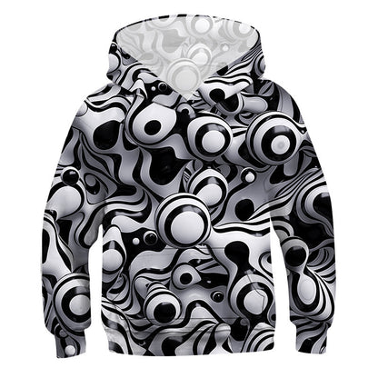 Visionary 3D Digital Print Concept Hoodie