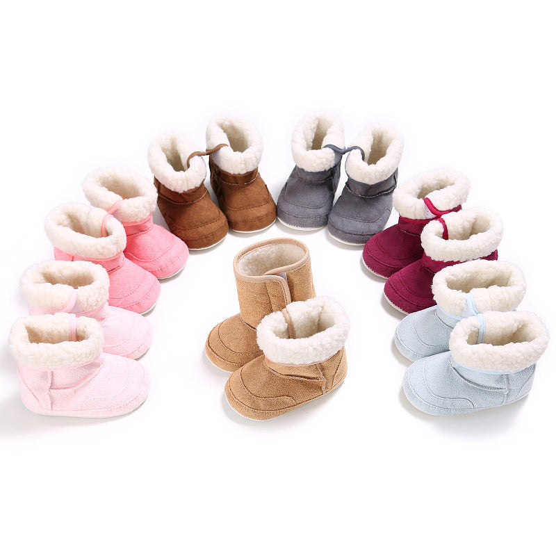 The Newborn Protector: Soft Rubber Sole Anti-Slip Boots