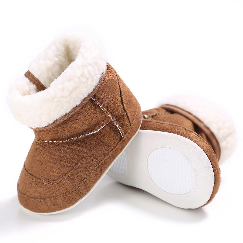 The Newborn Protector: Soft Rubber Sole Anti-Slip Boots