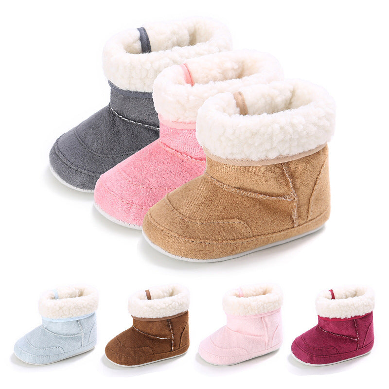 The Newborn Protector: Soft Rubber Sole Anti-Slip Boots