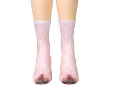 The Feline Paw: 3D Animal Paw Cute Long Socks