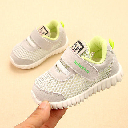 The First Step: Breathable Sports Mesh Toddler Shoes