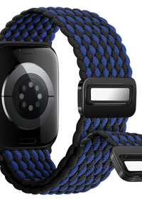 Wave pattern black blue