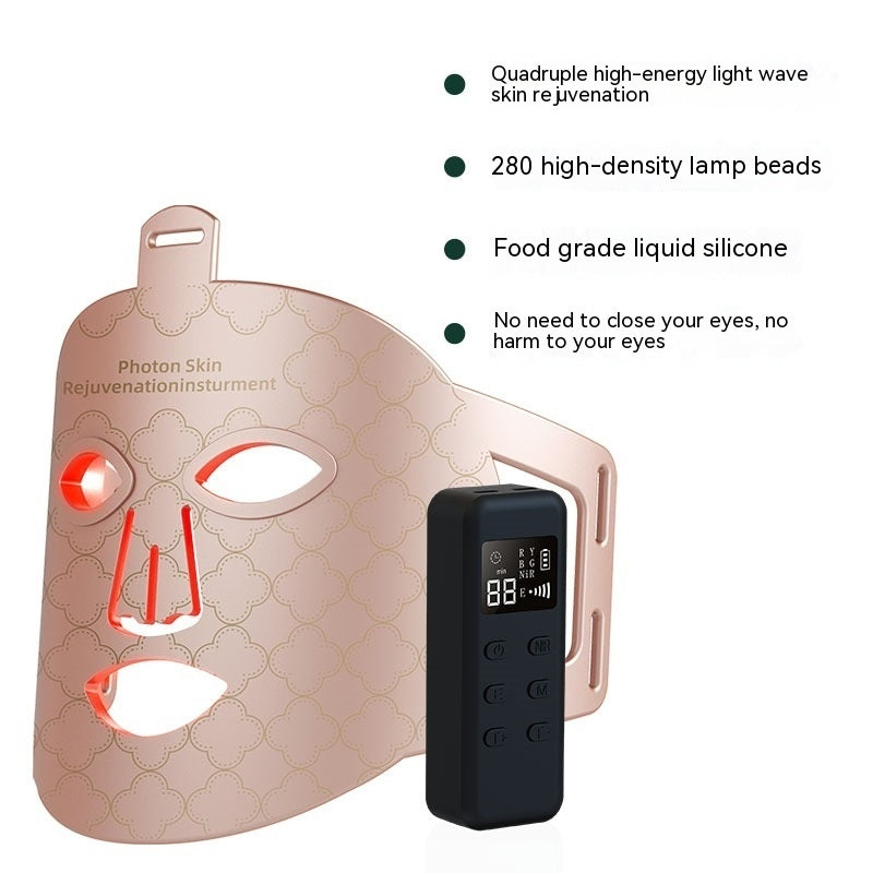 Infrared Phototherapy LED Color Light Skin Rejuvenation Mask