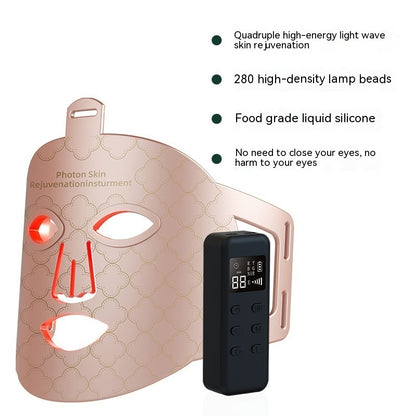 Infrared Phototherapy LED Color Light Skin Rejuvenation Mask