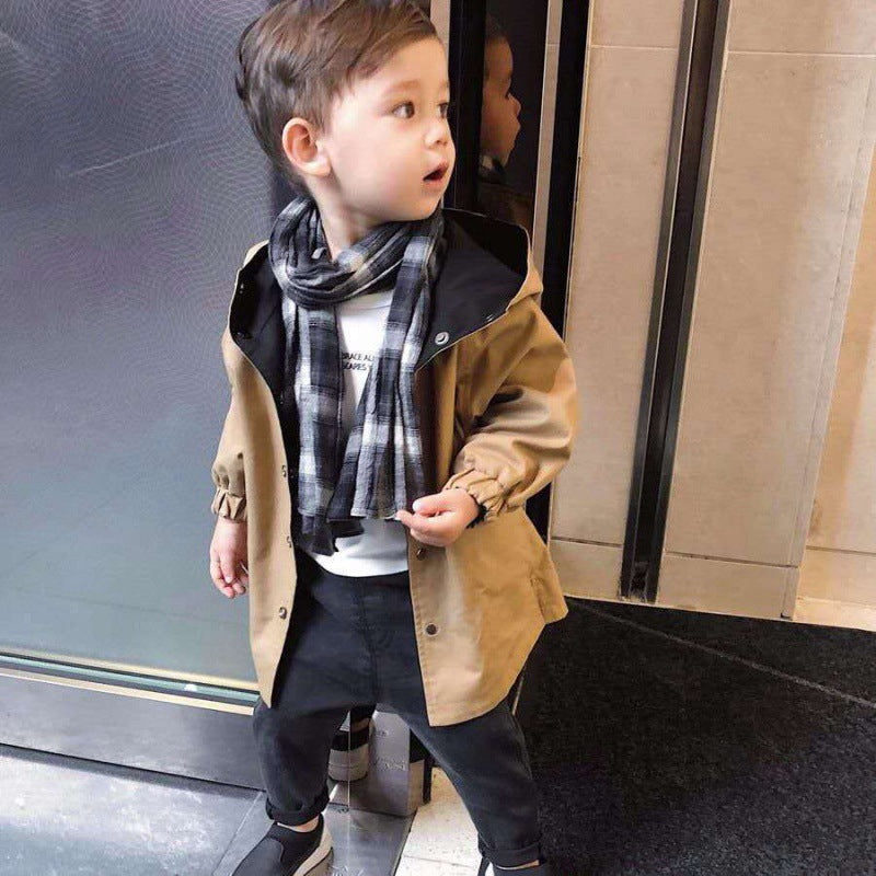 The Reversible Spring: Boys’ Dual-Sided Spring Performance Coat