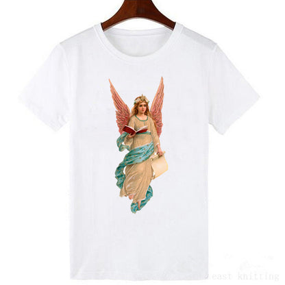 Adam and Eve crewneck T-shirt