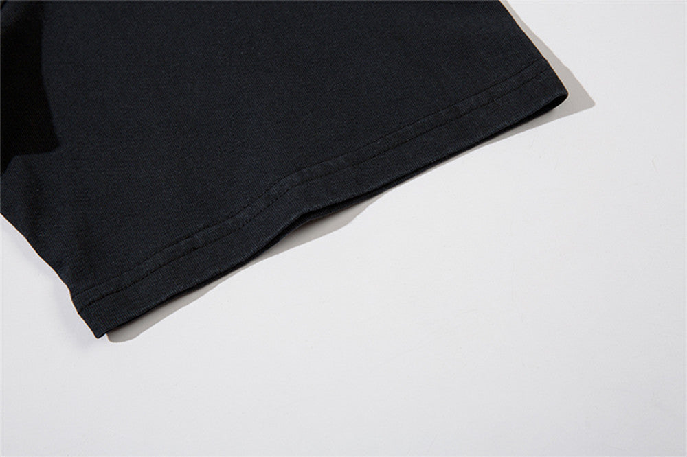 Fashion Embroidered Short-sleeved T-shirt For Men