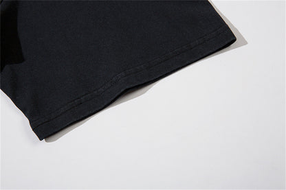 Fashion Embroidered Short-sleeved T-shirt For Men