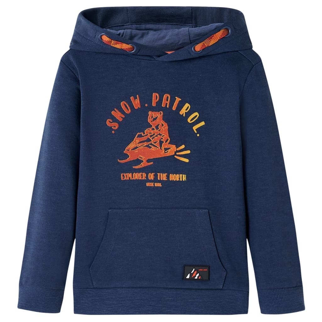 The Navy Melange: Signature Navy Blue Hoodie Series