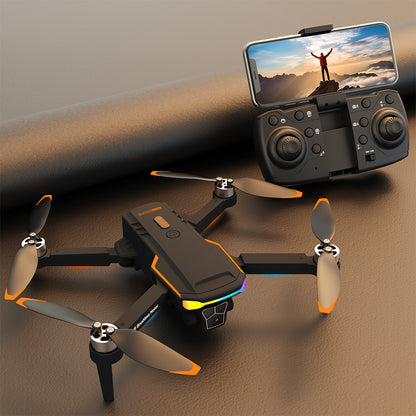 Drone F168 Brushless Optical Flow Obstacle Avoidance Aerial Photography Quadcopter Long-Endurance Remote Control