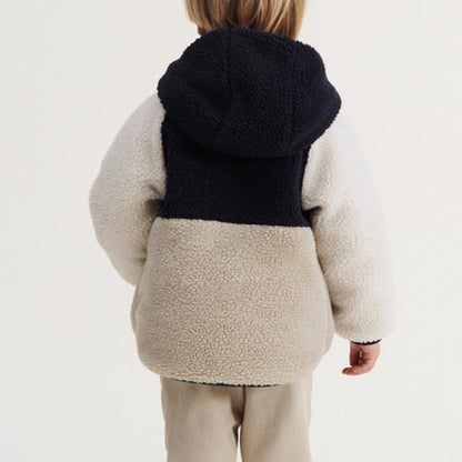 The Dual Voyager: Double-Sided Wear Hooded Cotton Jacket