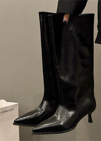 Black Long Stiletto Heel