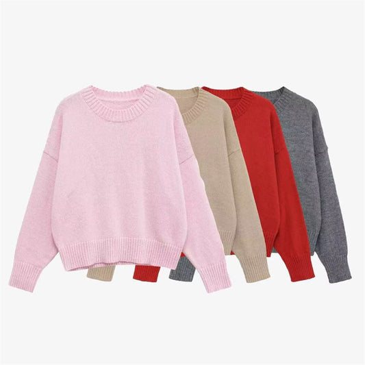 Stylish And Versatile Soft Jersey Sweater