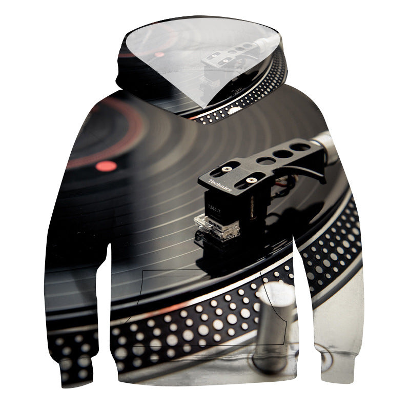 Immersive 3D Vision Digital Graphic Hoodie