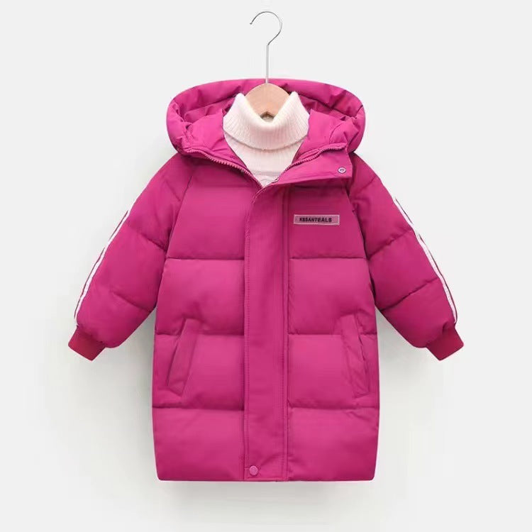 The Wadded Shield: Mid-Length Thickened Down-Alternative Jacket