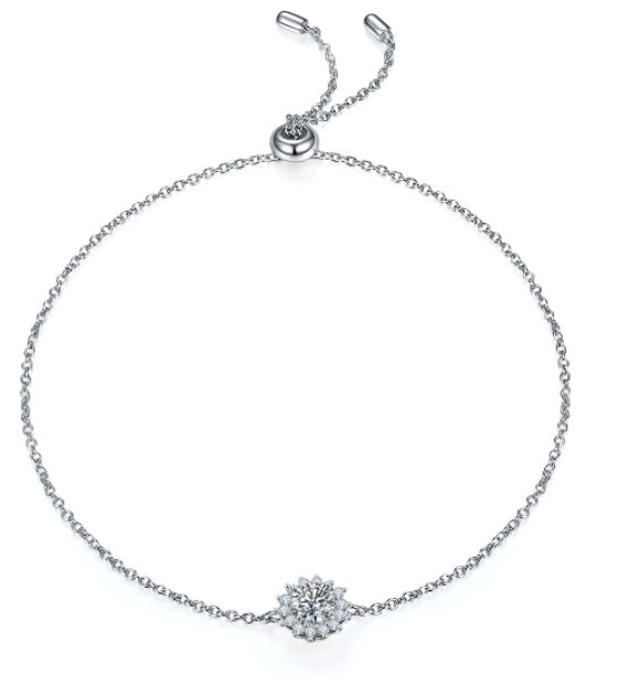 Womens Water Drop Gem Series Necklace Earring Ring Bracelet Fourpiece