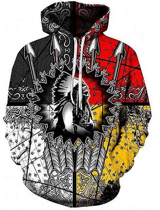 Artisan Indian Graphic Heritage Sweatshirt