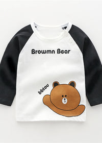 Black and white bear