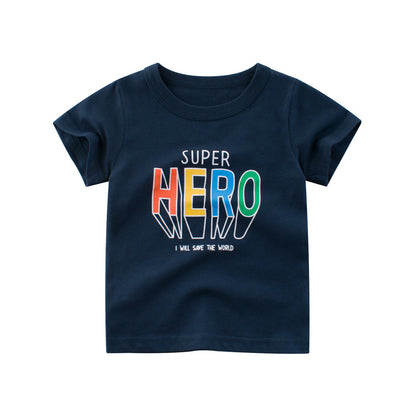 The Printed Legacy: Children’s Signature Printed Performance T-Shirt