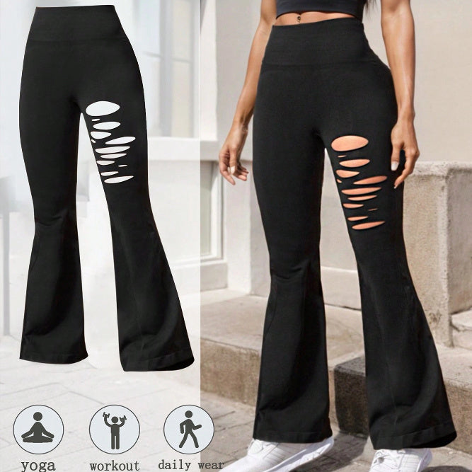 Waist Wide Leg Pants