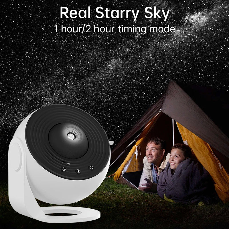 StarDome: 360° Rotating Galaxy Starry Sky Night Light Planetarium Projector