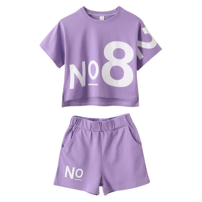 The Athletic Lounge: Girls’ Loose Sport Two-Piece Set