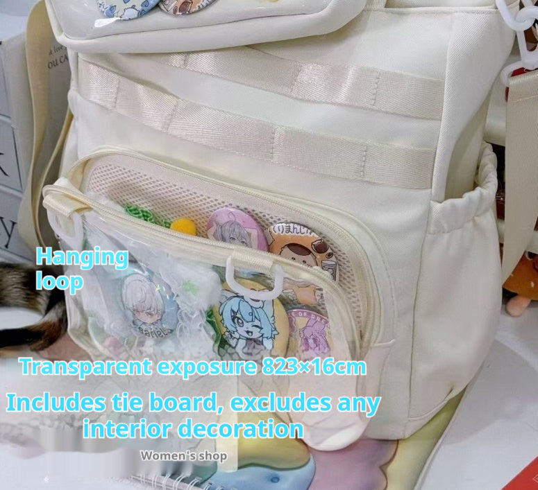 Fashion Personality Preppy Girl Large Capacity Totes