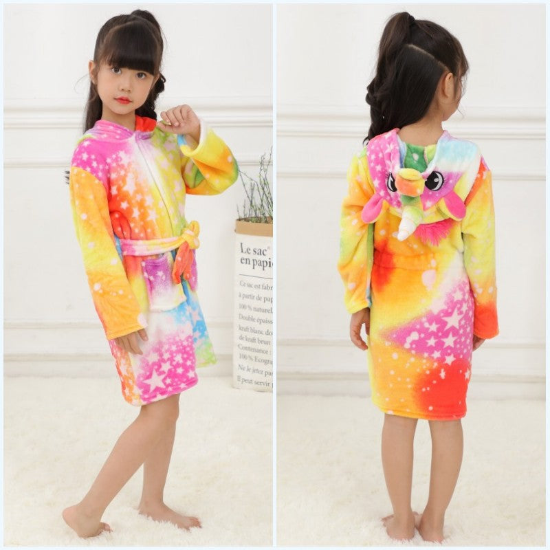 The Tenma Robe: Flannel Children’s Home Nightgown